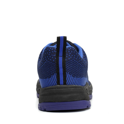 WG-128 Flyknit Safety Shoes – Steel Toe Cap, Breathable & Anti-Static