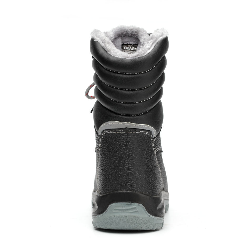 WG-905 Genuine Leather Winter High-Knee Safety Boots | OEM/ODM