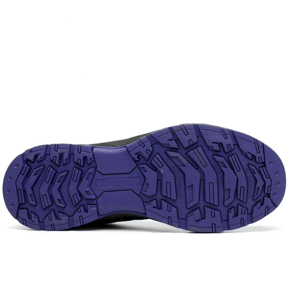 WG-128 Flyknit Safety Shoes – Steel Toe Cap, Breathable & Anti-Static