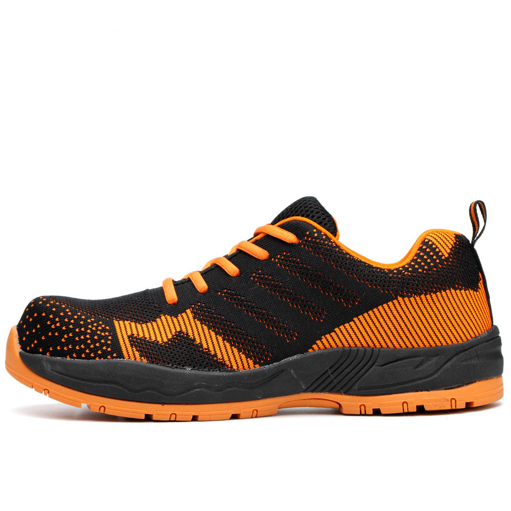 WG-126 Flyknit Safety Shoes – Anti-Smashing, Anti-Piercing & Anti-Static