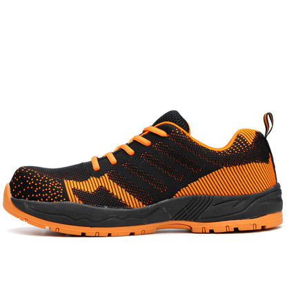 WG-126 Flyknit Safety Shoes – Anti-Smashing, Anti-Piercing & Anti-Static