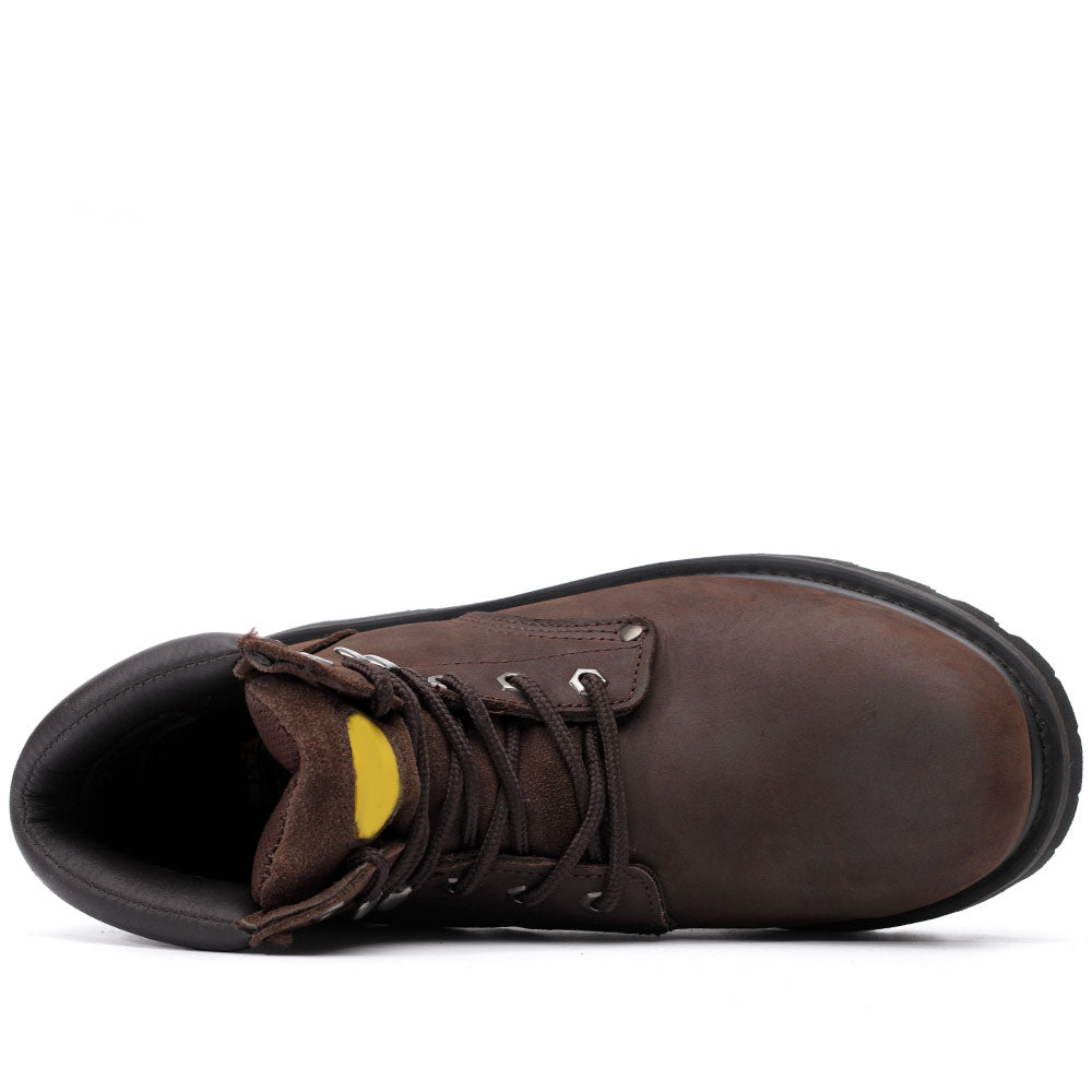 WG-537 Waterproof Goodyear-Welted Leather Work Safety Shoes – Steel Toe & Steel Plate