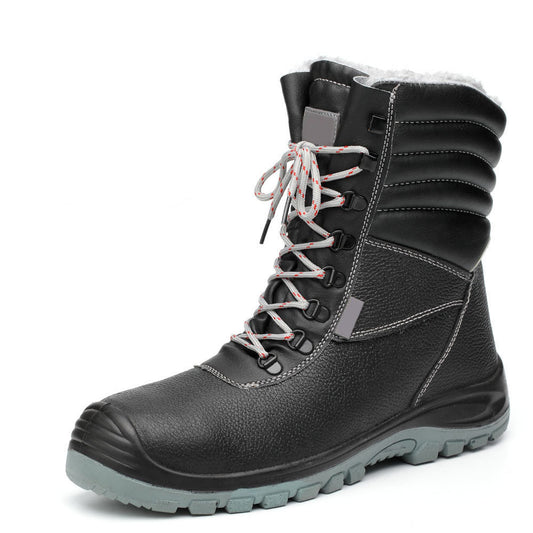 WG-905 Genuine Leather Winter High-Knee Safety Boots | OEM/ODM