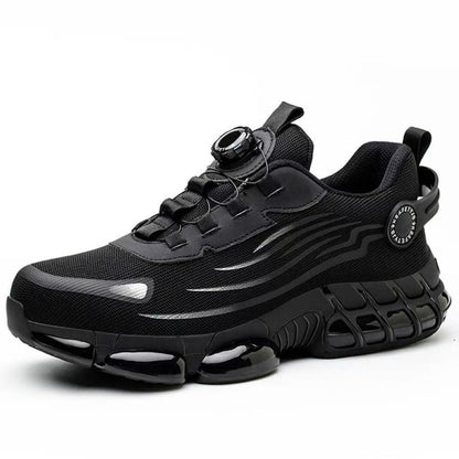 HJ-315 Flyknit Steel Toe Work Shoes with BOA Closure - Stab-Resistant Safety Sneakers