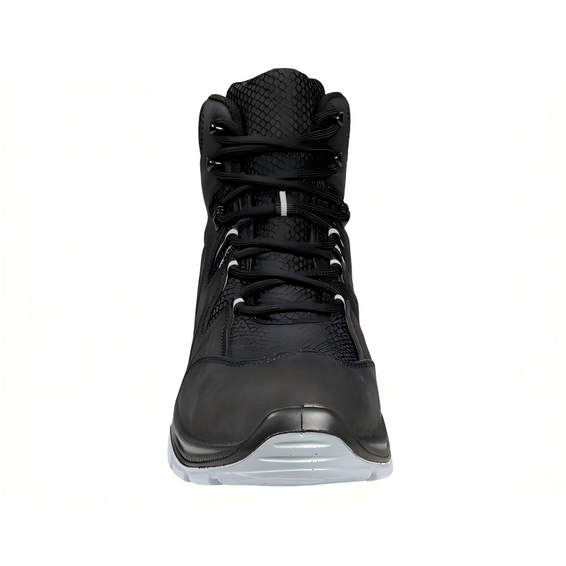 SSS2252/S3 Black Leather Safety Shoes