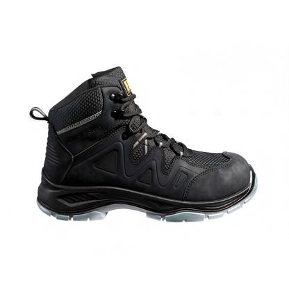 SSS2252/S3 Black Leather Safety Shoes