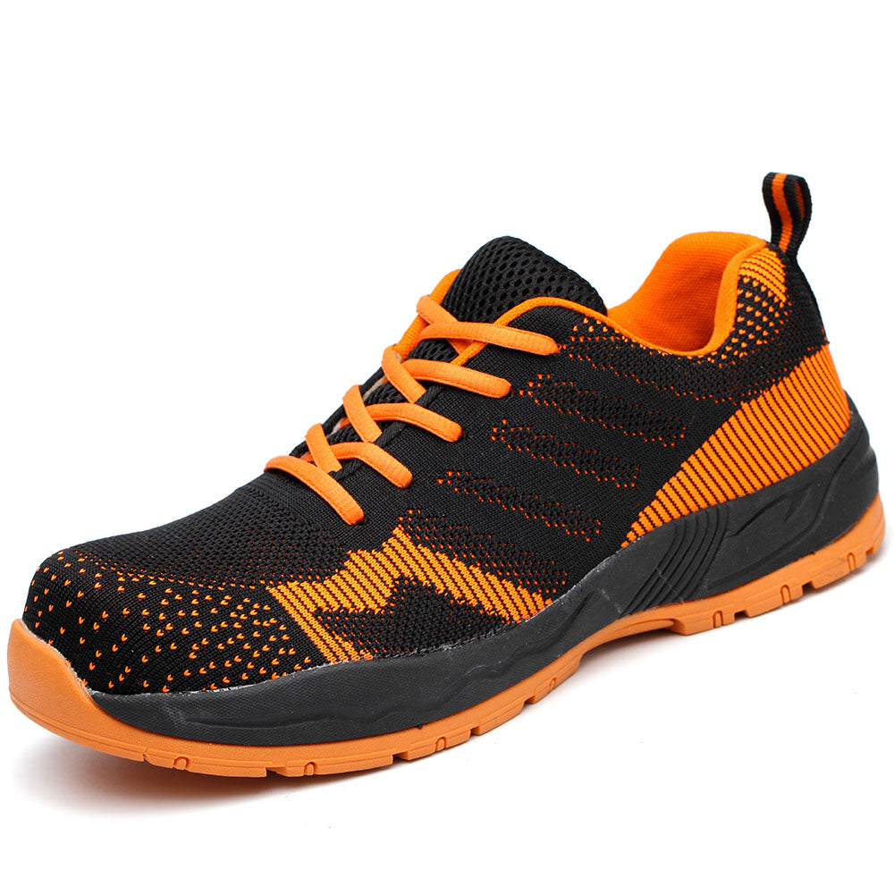 WG-126 Flyknit Safety Shoes – Anti-Smashing, Anti-Piercing & Anti-Static