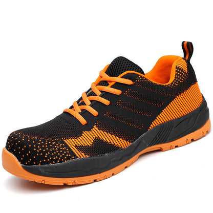 WG-126 Flyknit Safety Shoes – Anti-Smashing, Anti-Piercing & Anti-Static